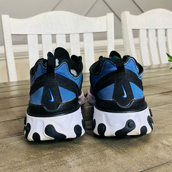 Nike React Element 55 PREMIUM Sunset Purple Running Shoes Women’s Size 10 - Picture 4 of 6